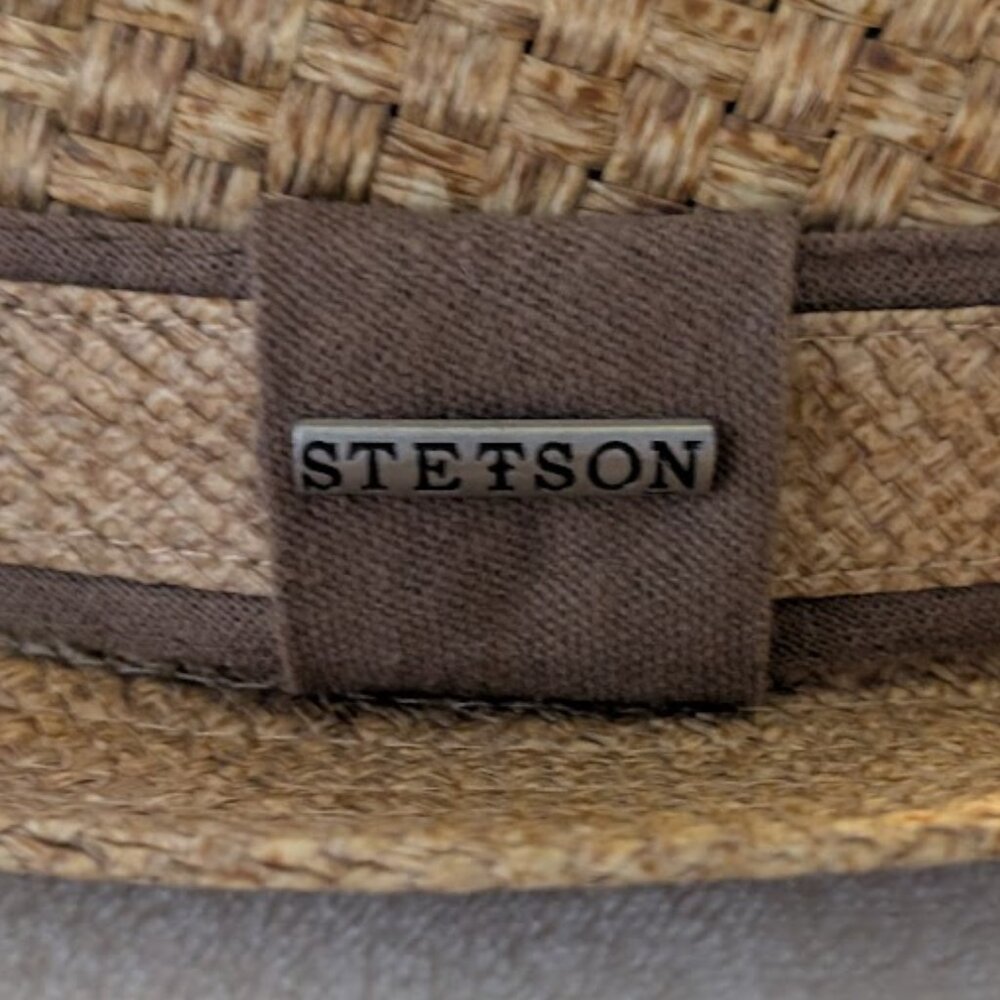 O1 STETSON Straw Hat - Picture 4 of 11
